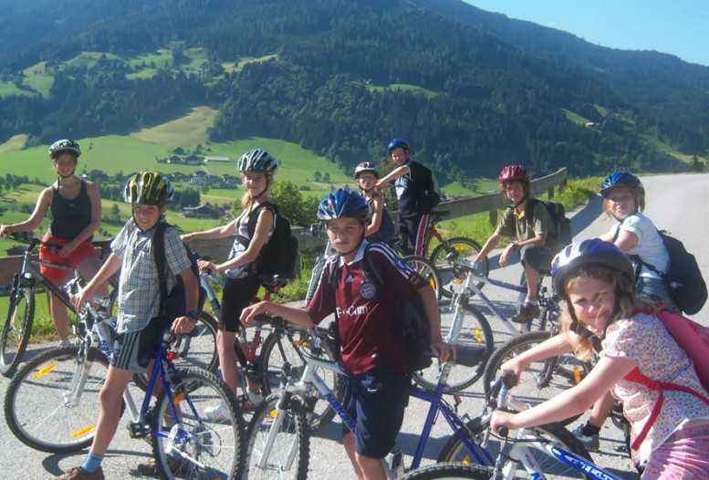 Mountainbike-Ausflug mit den Schülern zum Winterbauer in Flachau